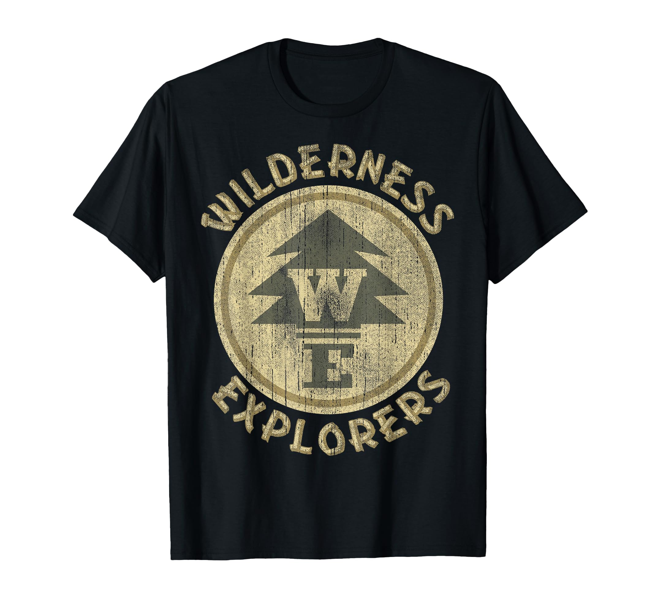 Disney Pixar Up Distressed Wilderness Explorer Badge T-Shirt
