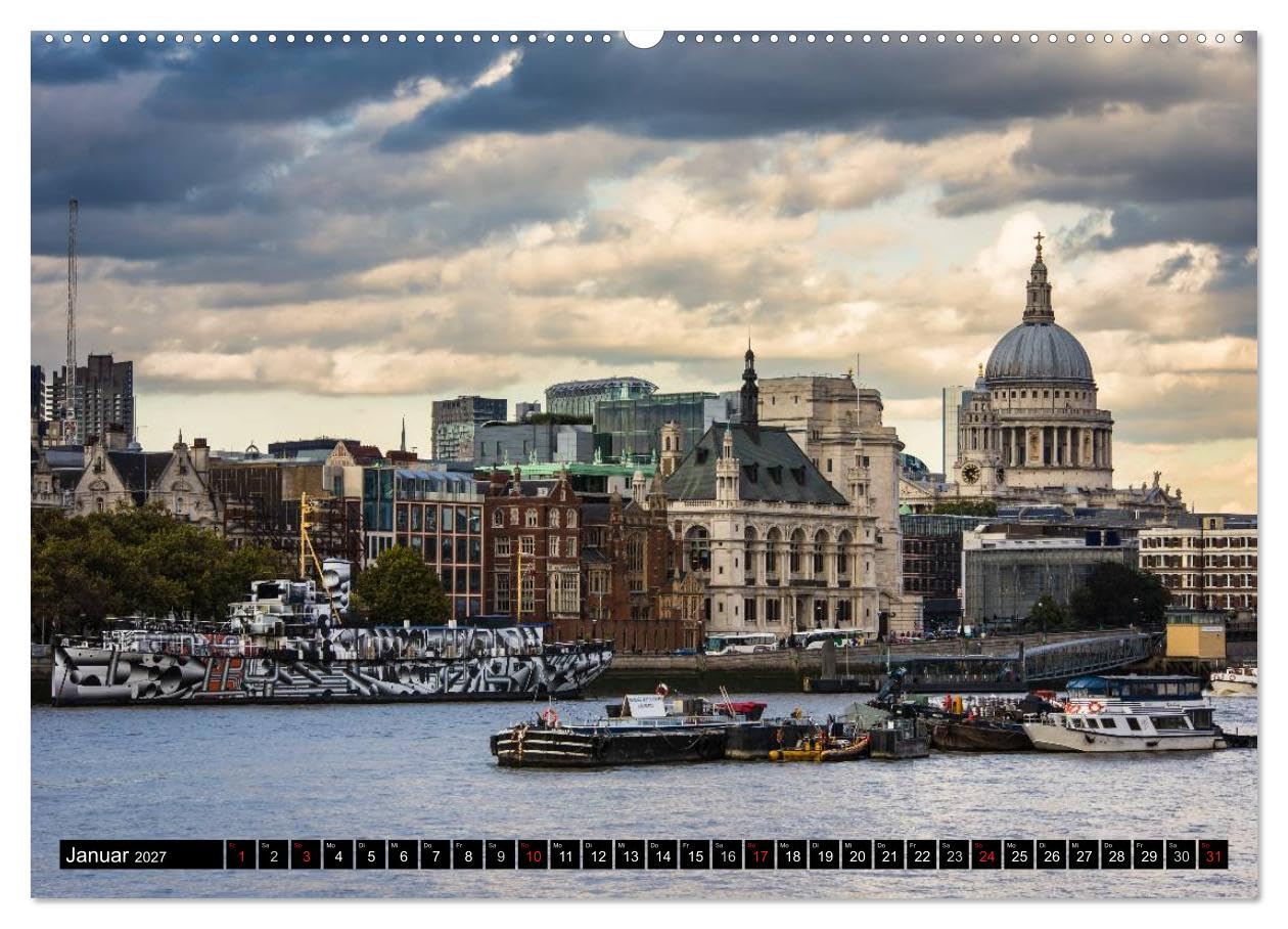 Kalender 2027 · Wundervolles London