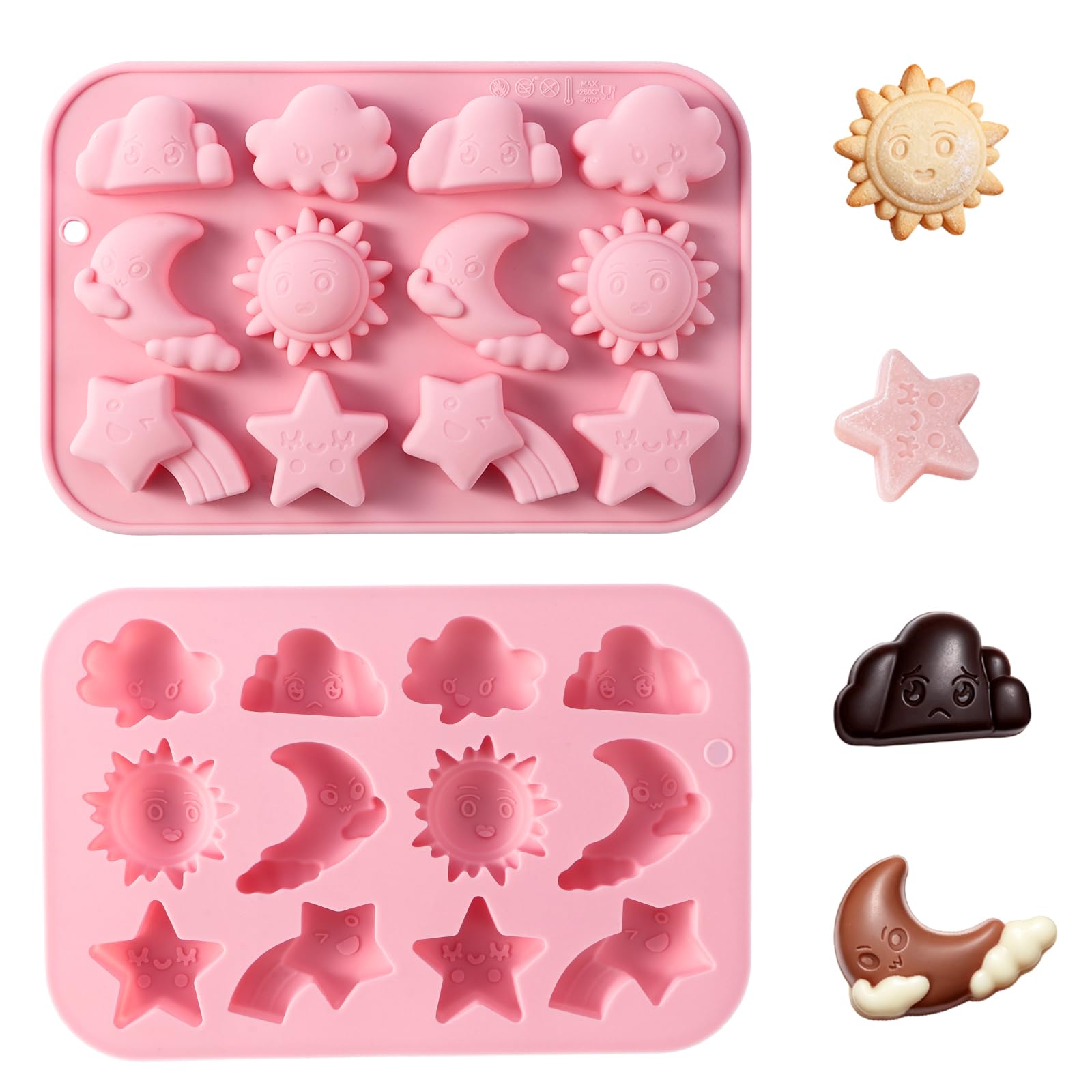 Silicone Chocolate Molds - QIBOLT -10