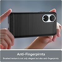 Vista 3 de Compatible con Honor X7, ajuste delgado, protección contra caídas de grado militar, híbrida, a prueba de golpes, resistente, funda protectora