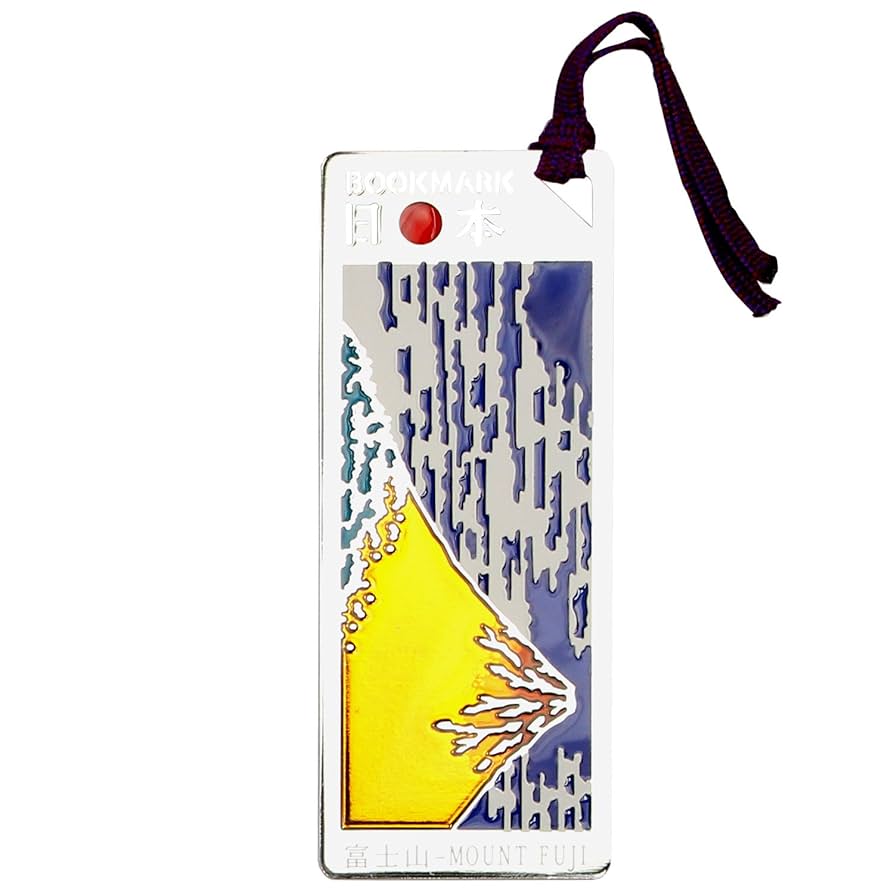 Amazon | 智光 しおり ステンドグラス風 富士山 12484 | しおり