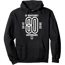 Rayados de Monterrey 80th Anniversary Pullover Hoodie