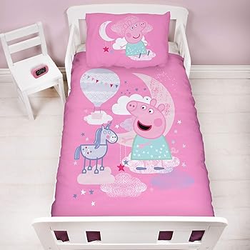 cot bed duvet and pillow cover set