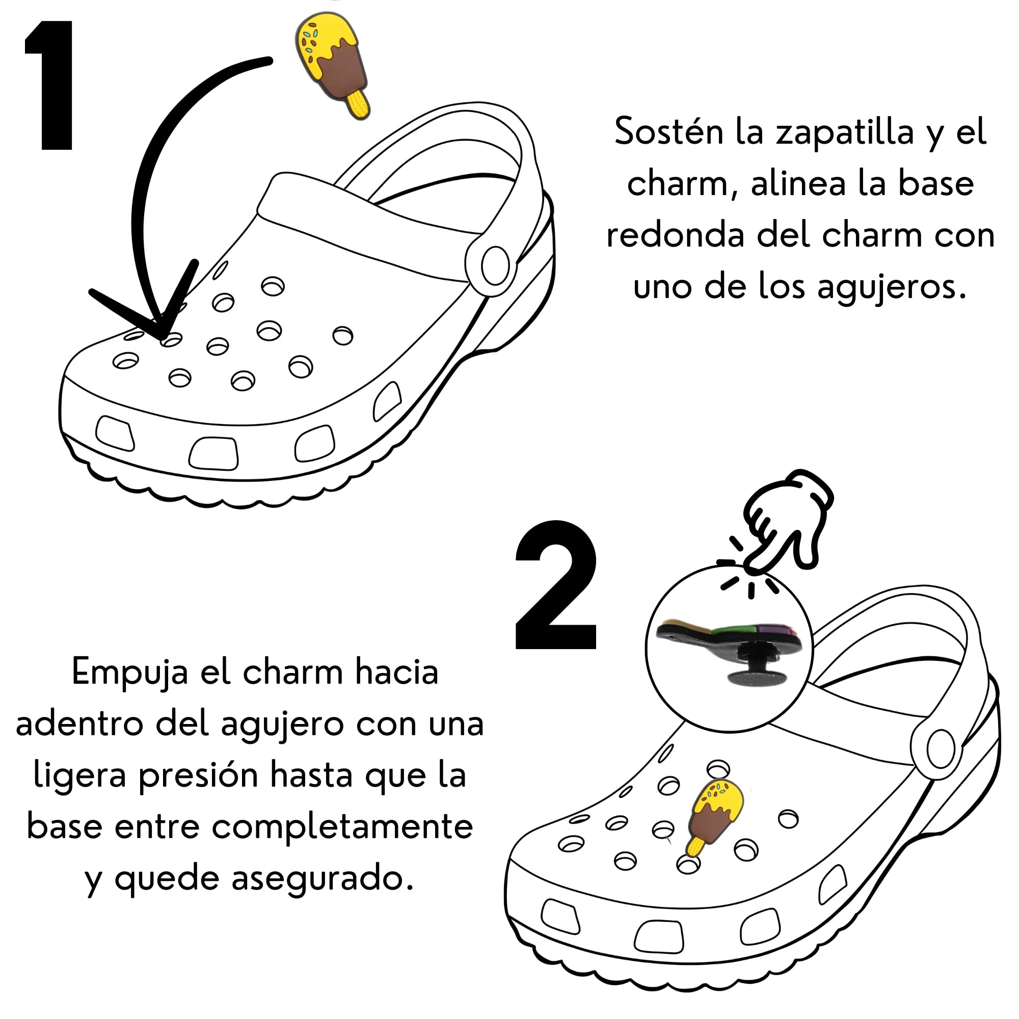 Adornos y Decoración para Crocs, Colgantes de Verano, Pack 20 Unidades