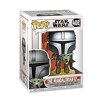Funko Pop! Star Wars: The Mandalorian – Mando Flying With Jet Pack – Figura in Vinile da Collezione – Idea Regalo – Merchandising Ufficiale – Giocattoli per Bambini e Adulti – TV Fans