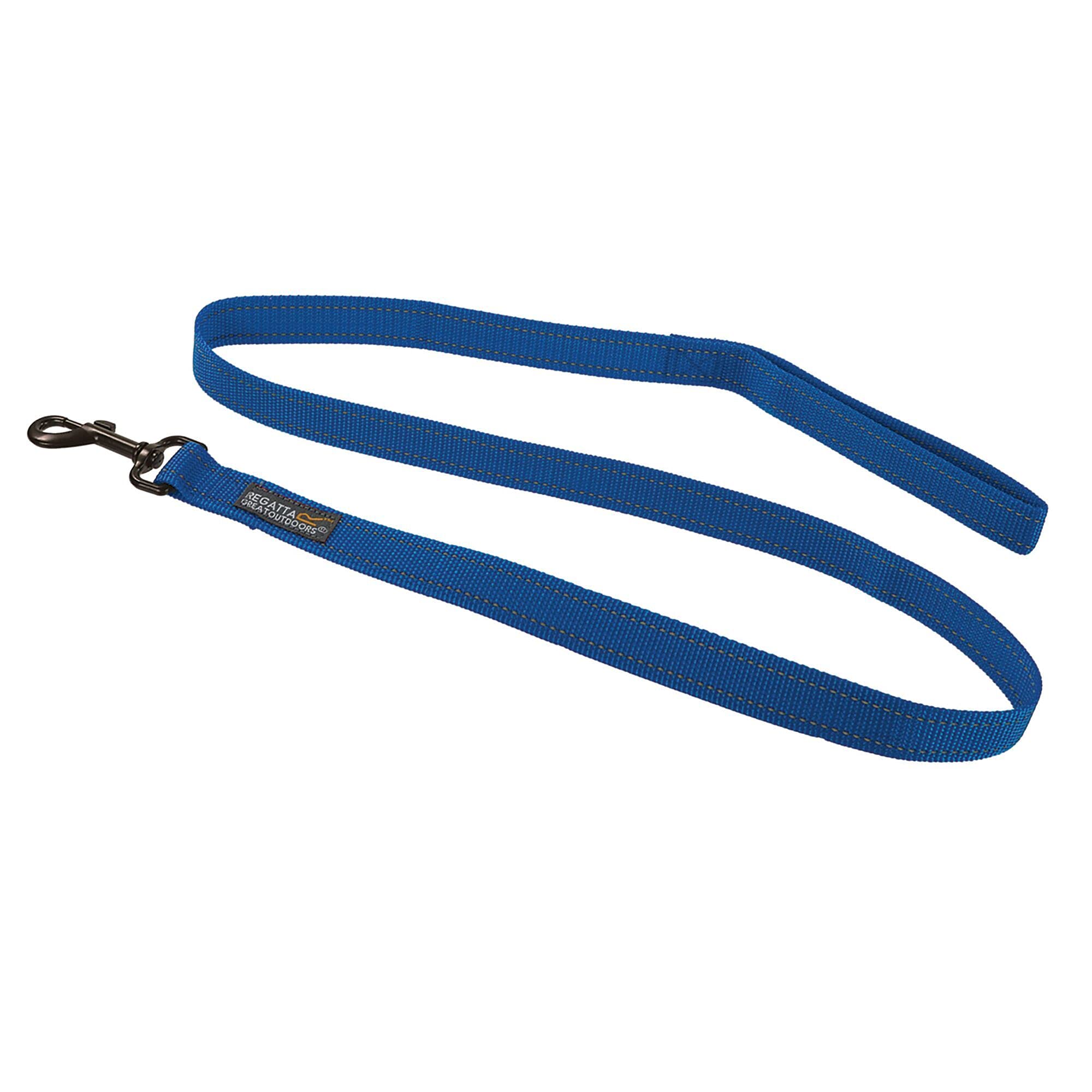 Regatta Hardwearing Reflective 120cm Dog Walking Lead with Durable Steel Release Hook, One Size