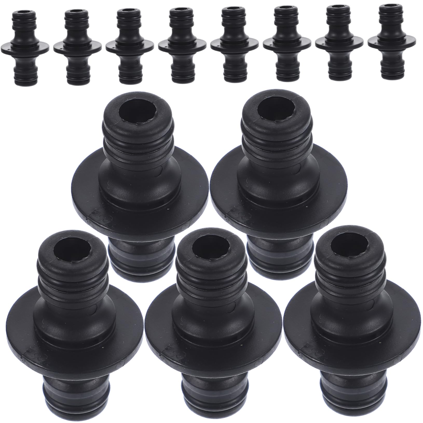 Mikikit 5 Set Adattatori per Raccordi per Irrigazione Connettori per Estensione E Giardinaggio Facile Installazione per Irrigazione Lavaggio Auto E Hobbistica 25 Pezzi*5