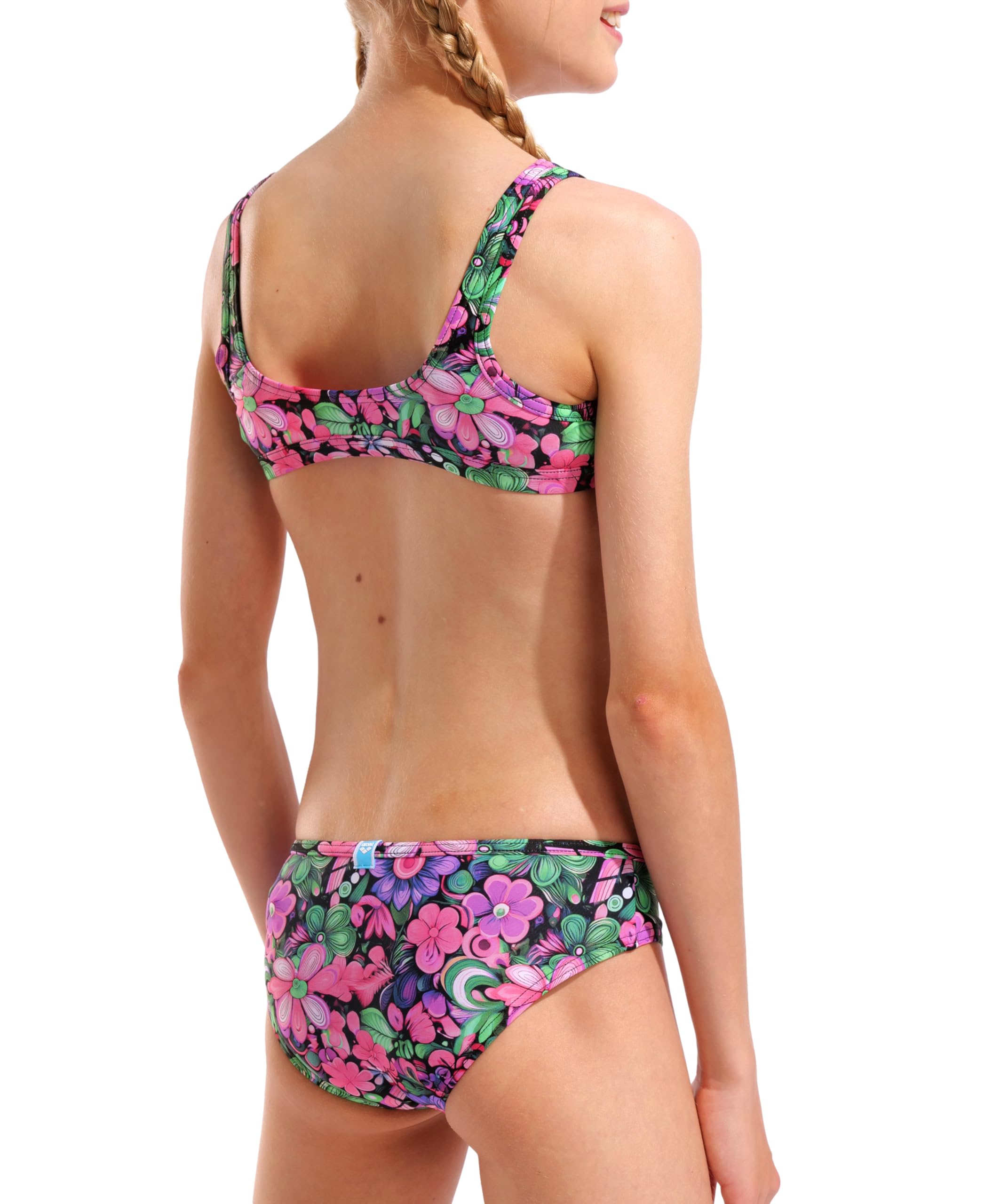 ARENA Bikini Bralette para niña Water Prints