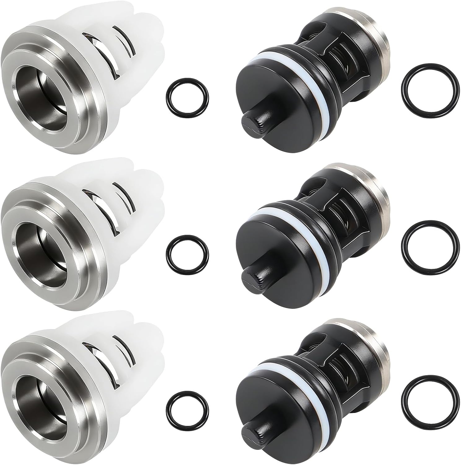 JDMSPEED 6 Pcs 7109627 Cleaning Check Valve Repair Kit Compatible with 7109267 EW4040 5140194-50 EWD EW-K Pressure Washer Pump