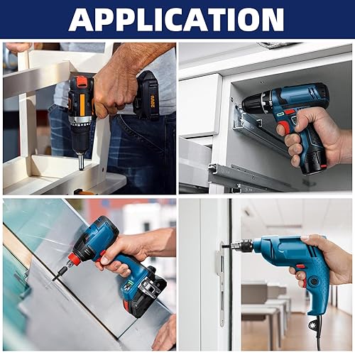 Miniatura 5 de MewuDecor #14 x 1 (34 a 4 pulgadas disponible) Tornillos de chapa autoperforantes con punta de taladro, acero inoxidable 410, óxido negro, 50