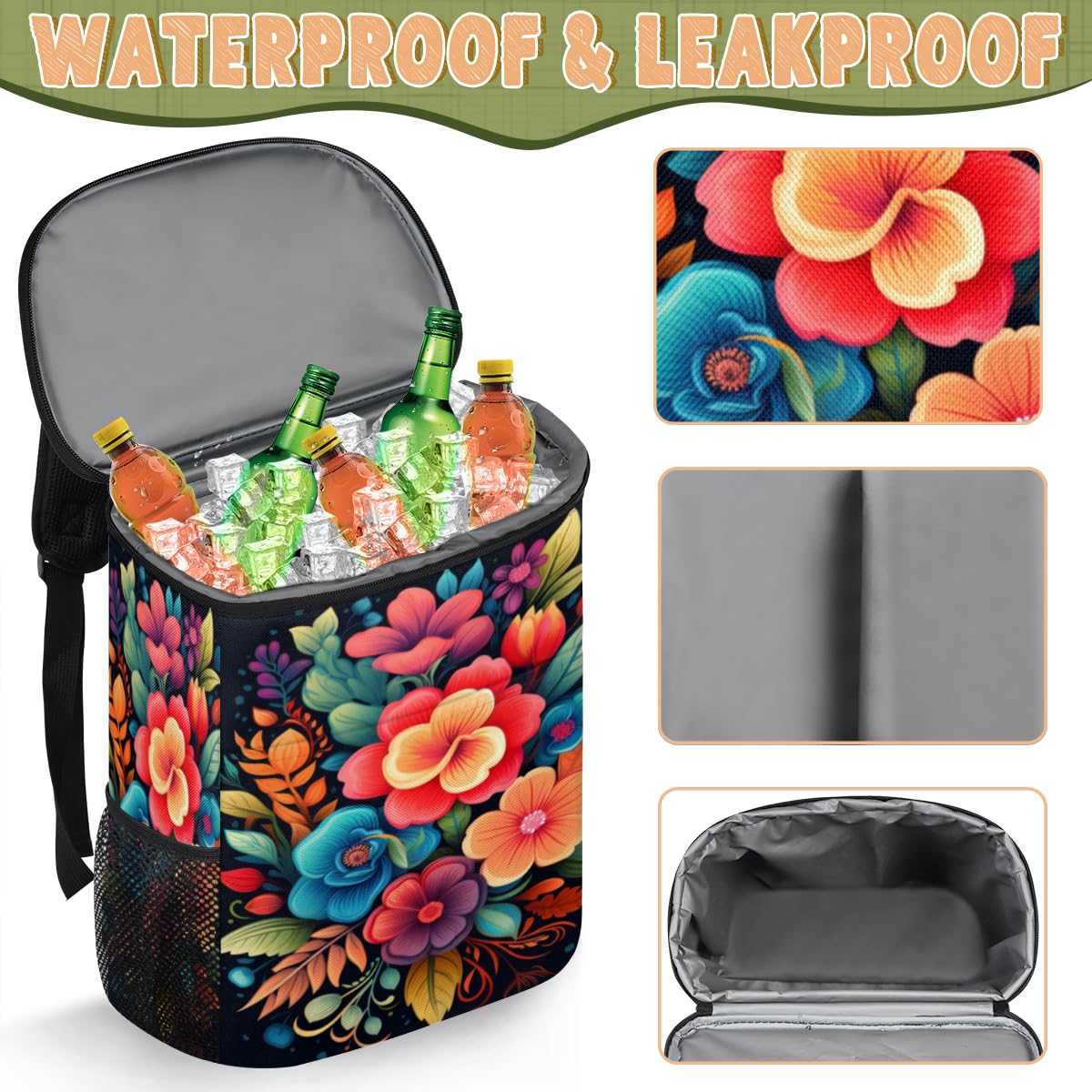 Amazon.com: Small Cooler Backpack Insulated Waterproof 