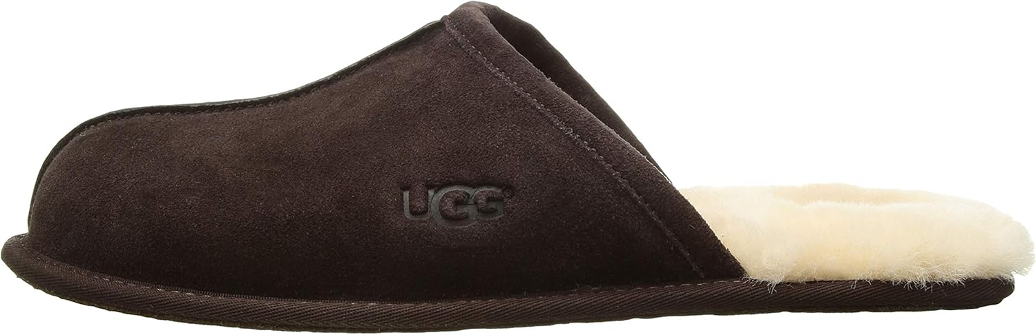 Vista 8 de UGG Pantuflas para hombre, Marrón