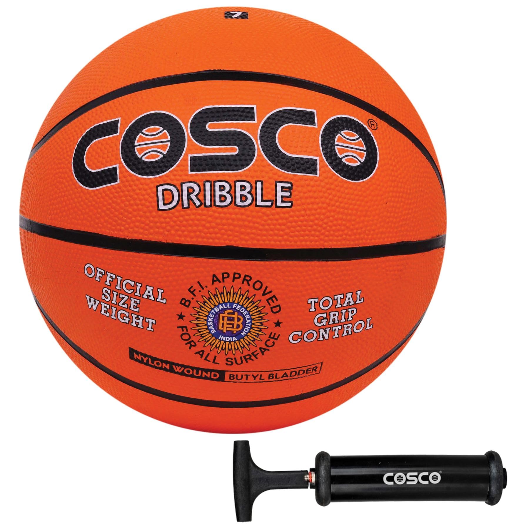 Cosco Basketball Dribble 6 with Hand Pump (B0DB61GD11) Amazon Price History, Amazon Price Tracker