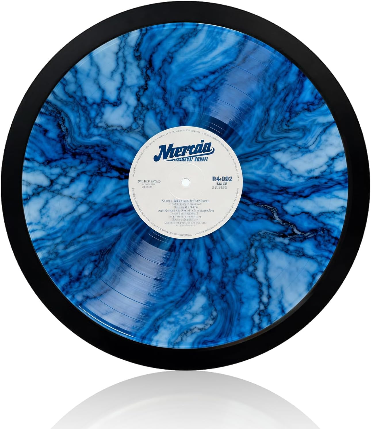 12-Inch Vinyl Record Display Frame, 13x13 MDF Wood Frame with Clear Acrylic Front, Tabletop & Wall Mount, Home Decor