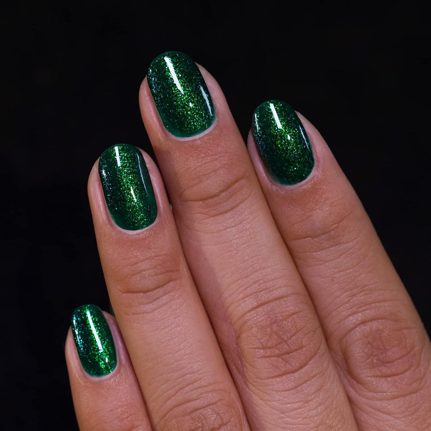 ILNP Good Fortune - Radiant Emerald Green Shimmer Nail Polish