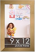 Vista 284 de Poster Palooza Marco de madera de bronce dorado de 26 x 34 pulgadas, acrílico UV, respaldo de tablero de espuma y accesorios para colgar incluidos