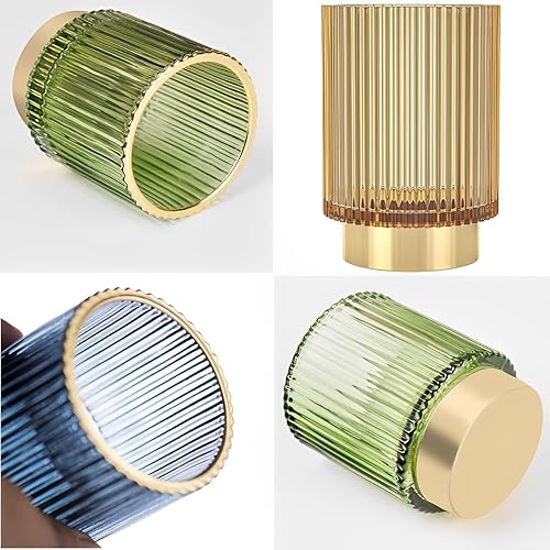 Miniatura 3 de Organizador de brochas de maquillaje, brochas de maquillaje cosméticas de cristal, soporte de almacenamiento de brochas de vidrio, soporte de