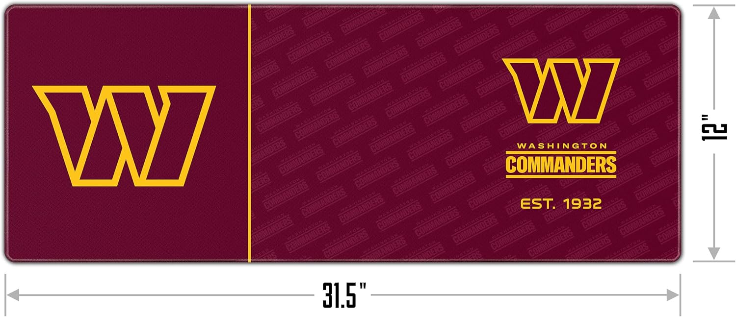 YouTheFan NFL Logo Series Deskpad, 31.5" x 12” - Image 2