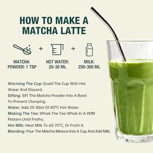 Miniatura 3 de Polvo de matcha de alta calidad, 5.29 onzas, té matcha natural, sin azúcar, matcha de grado culinario adecuado para batidos, hornear, café con leche