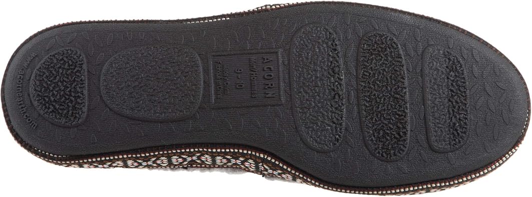 Acorn womens Woven Trim Moc Slipper