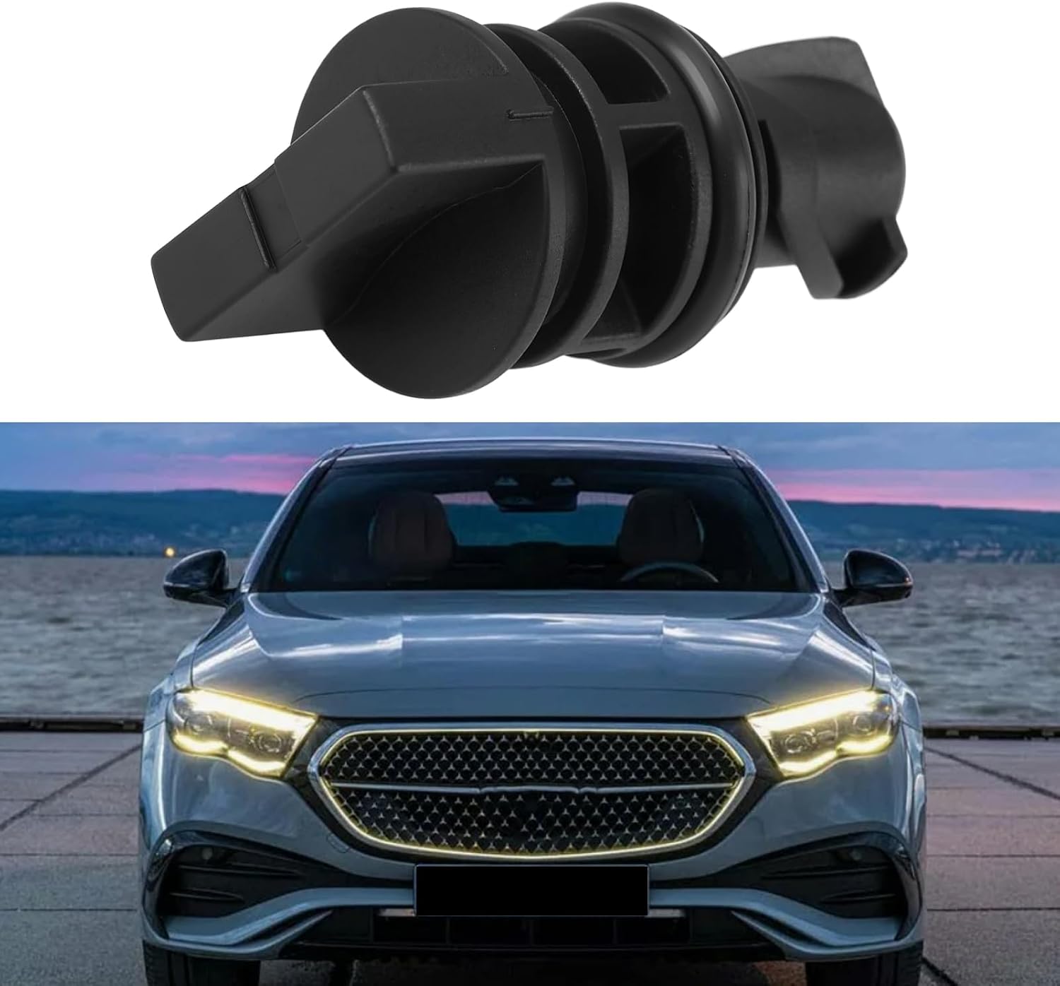 Radiator Drain Plug Petcock Replace OEM A0009970024 0009970024 Compatible with Mercedes