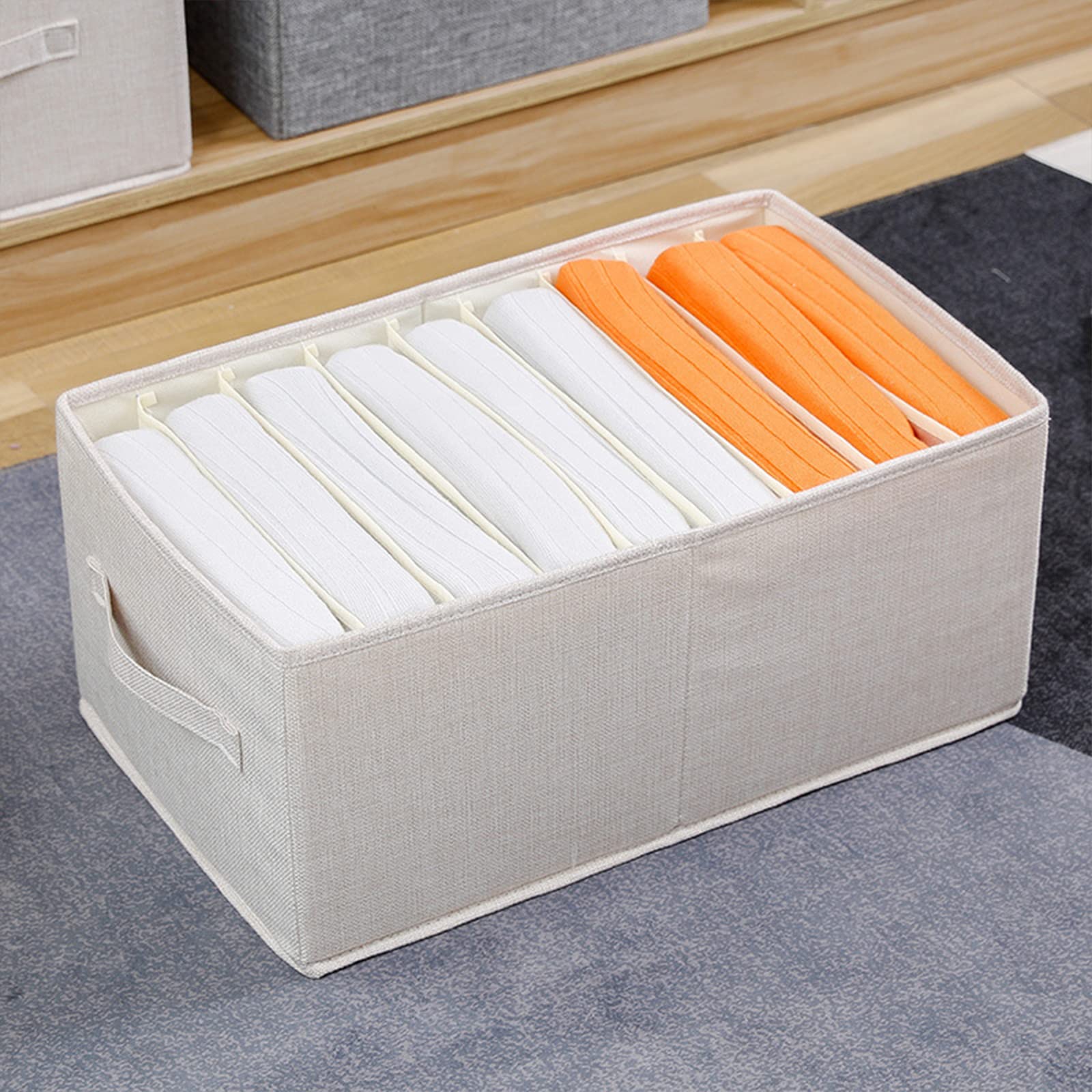 Organizer for armadio in tessuto non
