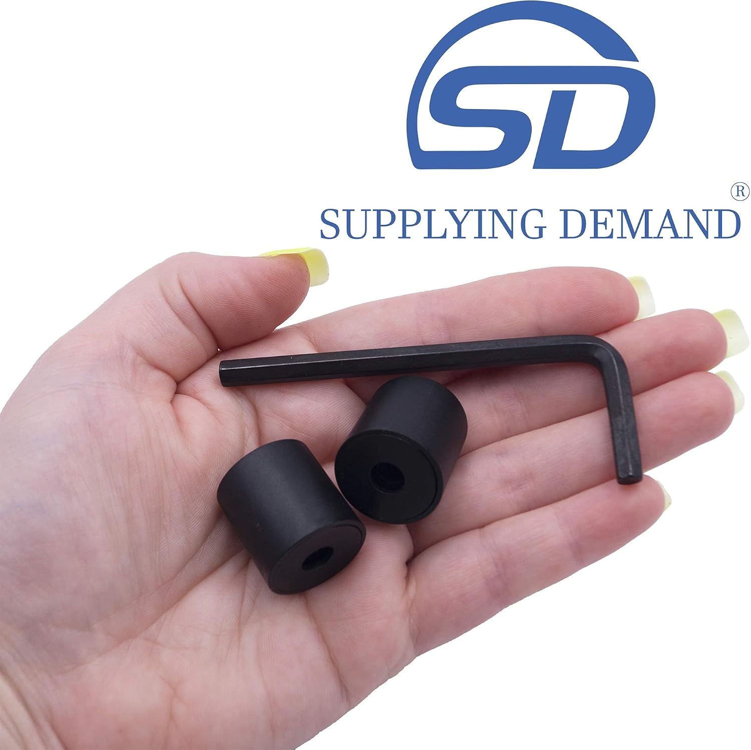 Supplying Demand SFL1410 10 Pack 1/4 Inch Safety Locking Caps with Tool