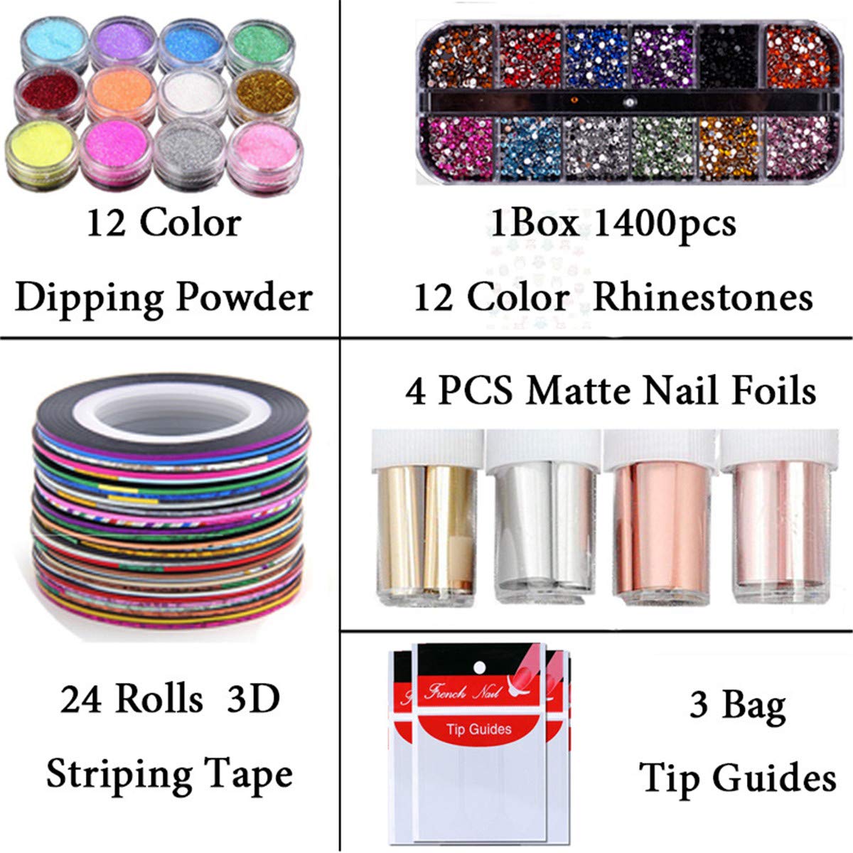 Profesjonalny zestaw do zdobienia paznokci Poly Jelly Nail Art Kit żel do paznokci zestaw do przedłużania paznokci UV LED akrylowy żel budujący
