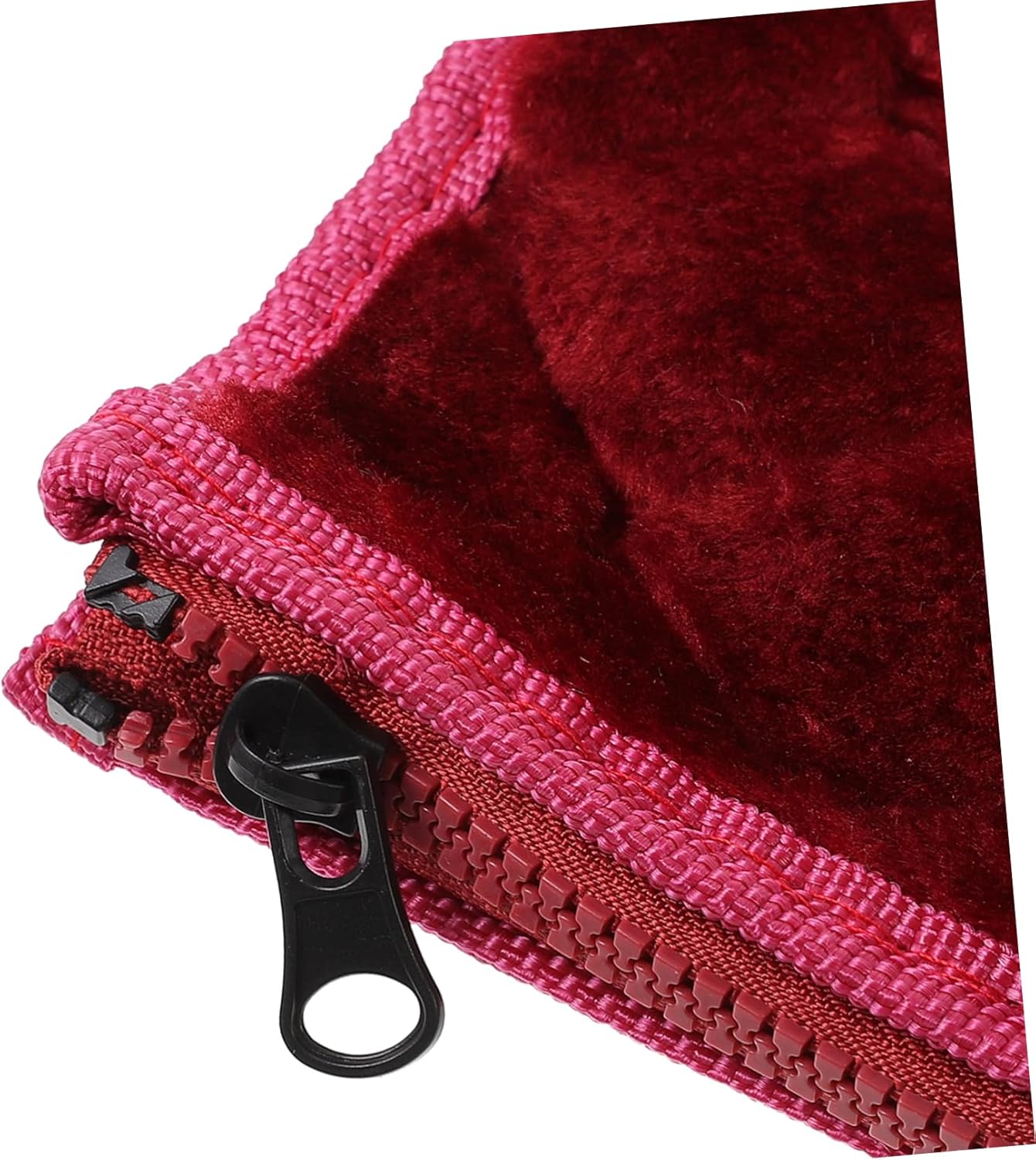 2pcs Winter Toilet Seat and Comfortable Easy to Clean Zipper Bathroom Accessory