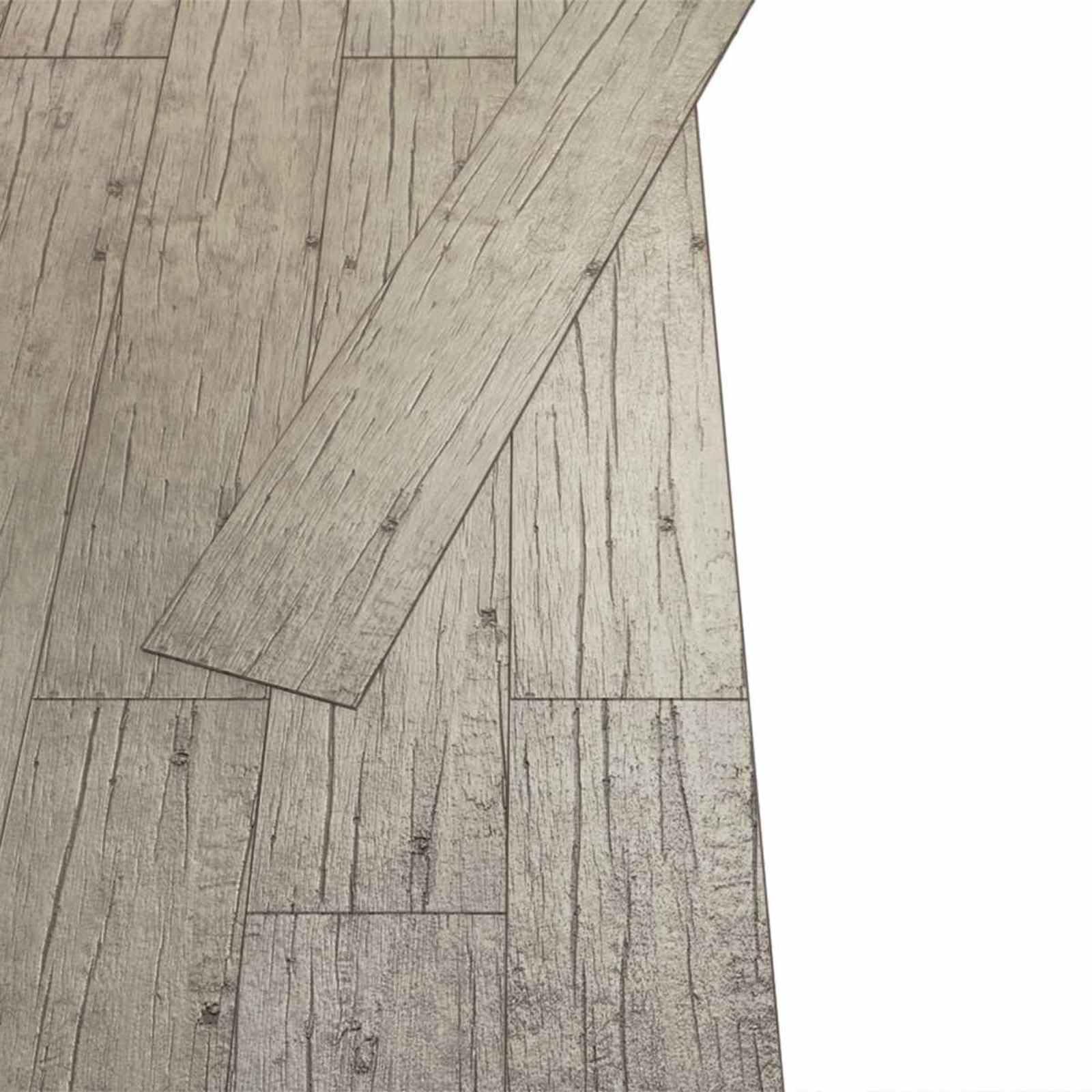 Pavimento autoadesivo in PVC, 30,5 x 61 cm, 28 pezzi, effetto rovere, piastrelle in vinile idrorepellenti per soggiorno e camera da letto