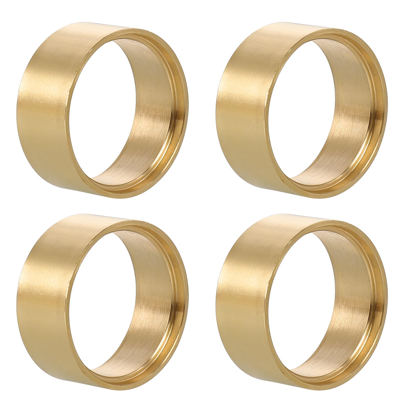 HanTof 4pcs Brass Internal Beadlock Ring Clamp Ring Fit 1.0