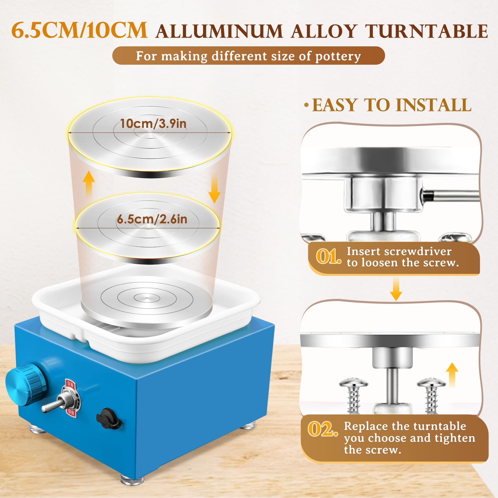 Girello Primi Passi 3 In 1 QDragon - Con Freno, Suoni E Attività, Per Bambini 6-24 Mesi - Foto 2