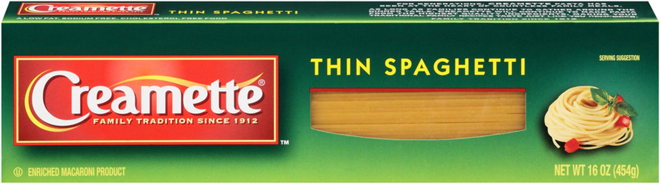 Creamette Thin Spaghetti Pasta, 16 Oz