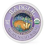 Badger - Night Night Chamomile & Lavender, Natural Sleep Balm for Kids, Relaxing Scented Balm for Children, Kids Organic Sleep Balm, 0.75 oz