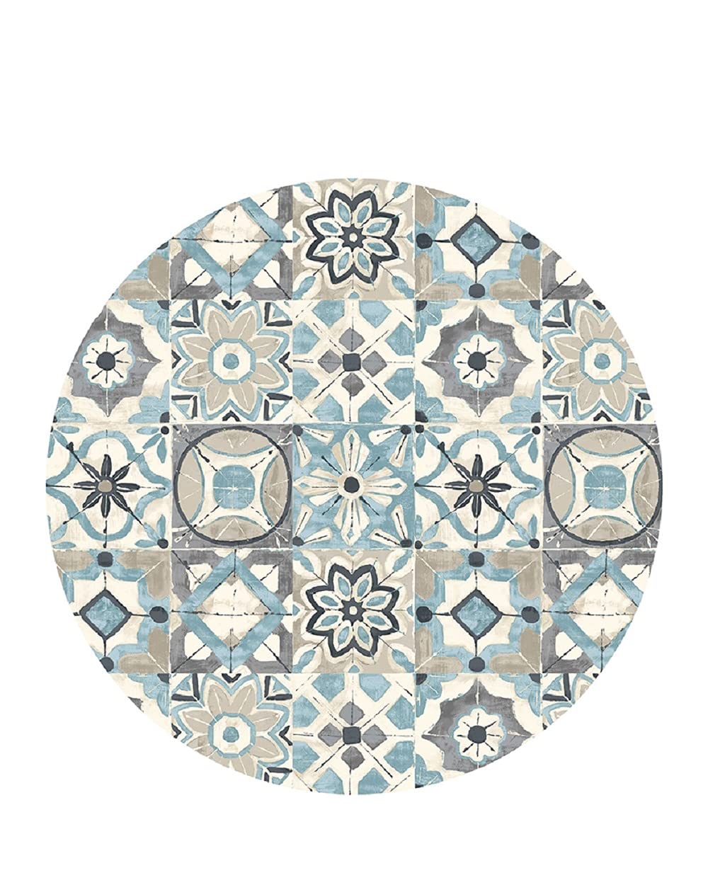 Tapis en vinyle rond Vilber KOLLAR 03 créez un coin repas cosy de 97 cm