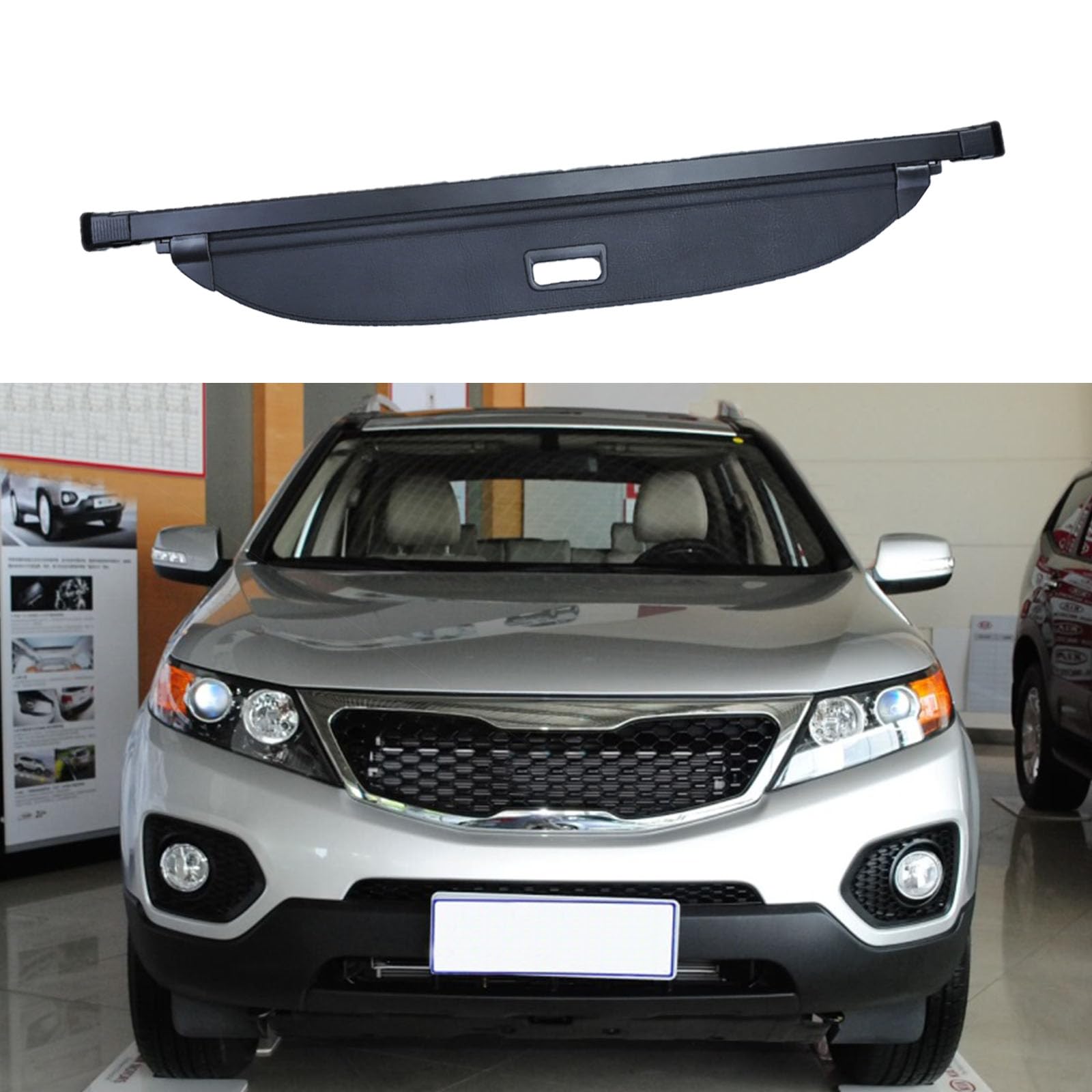 WGHNBNB Car privacy screen,Compatible pour KIA Sorento 2011-2013,Auto Parts