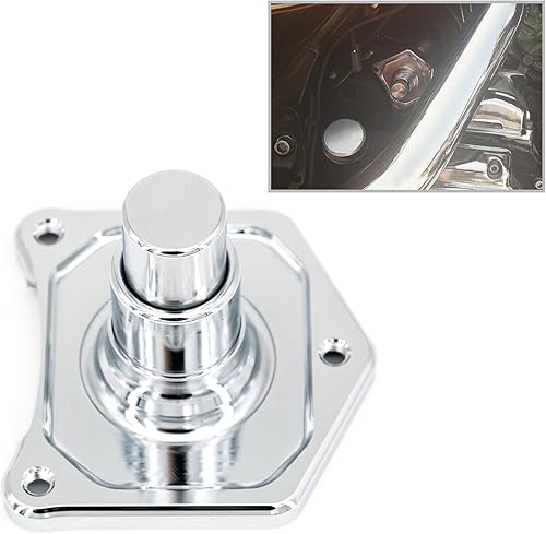 Miniatura 4 de Americruise - Cubierta solenoide de motocicleta para Harley 1991-2017 Softail Dyna Sposter Big Twin Model (cromado)