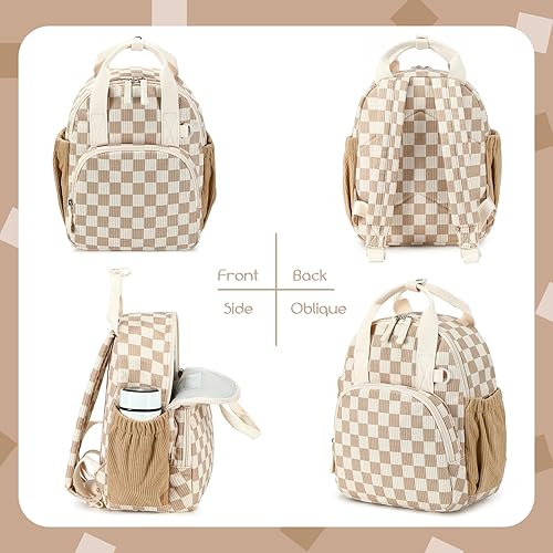 Miniatura 8 de Bluboon Mochila infantil para niñas y niños de 2 a 4 años, lindas mochilas de 12 pulgadas para preescolar, mochilas para guardería, escuela, viajes