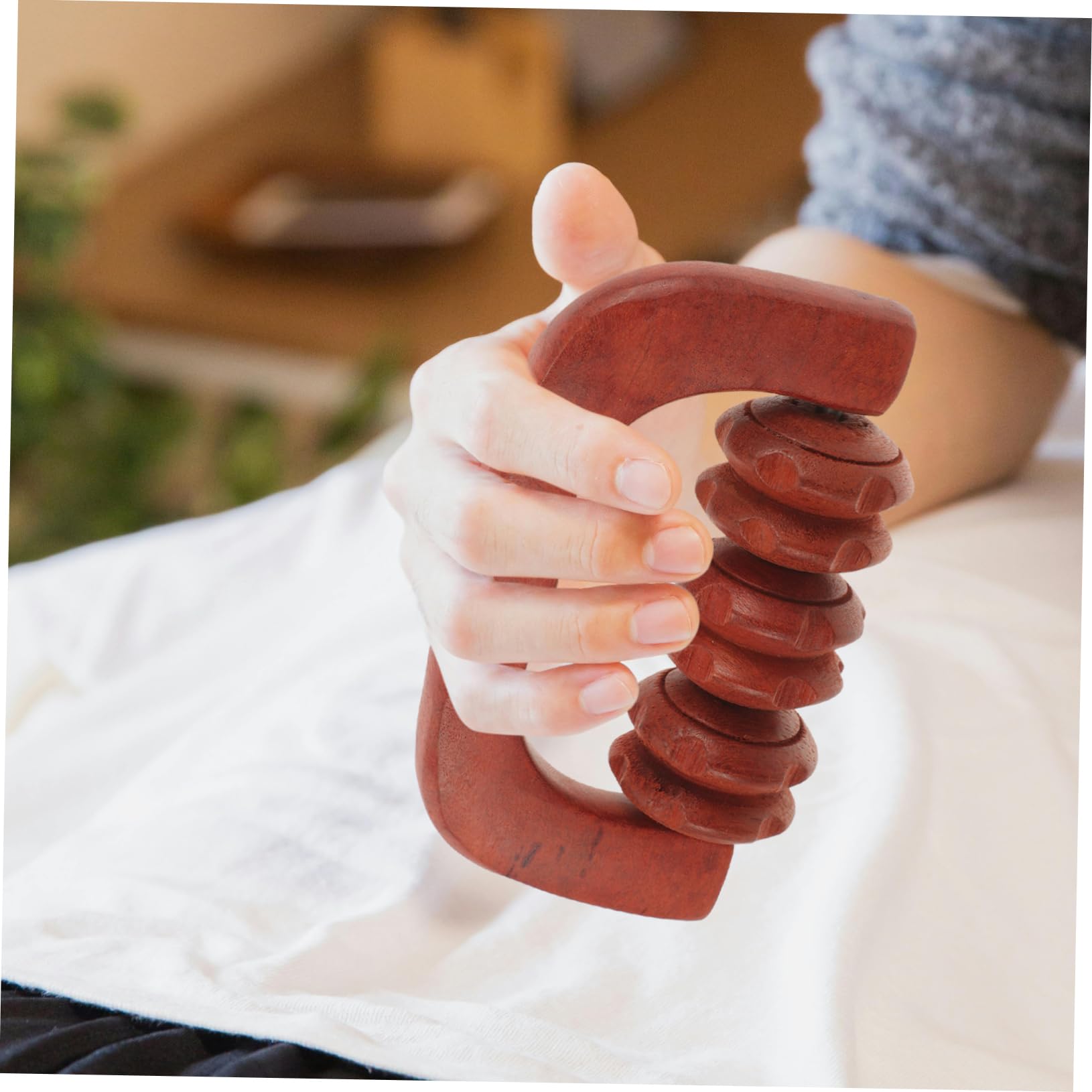 PartyKindom 4stücke Holz-massage-roller Für Körper Handheld Manuell Aus Hochwertigem Holz Für Muskelentspannung Yoga Reisen Gym Fördert Die Durchblutung Schmerzen Leicht Und Tragbar
