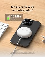Belkin Qi2 MagSafe mágneses vezeték nélküli töltő állvánnyal, 15W - fehér 3