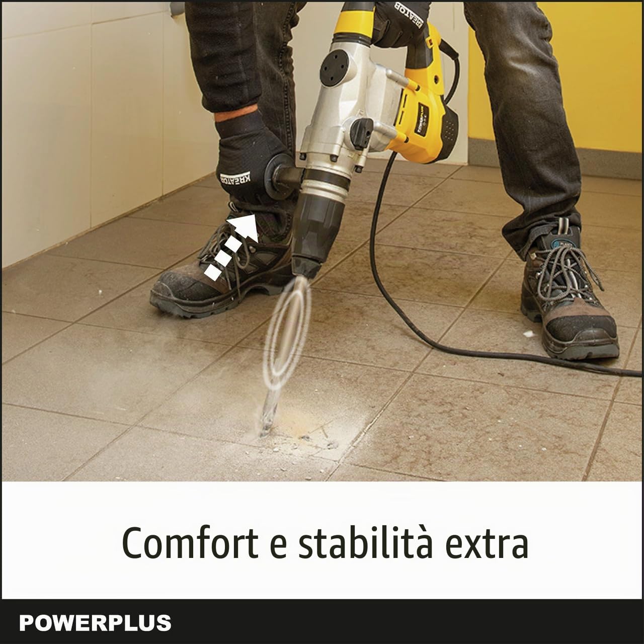 POWERPLUS POWX1179 - Martillo Percutor 1600 W