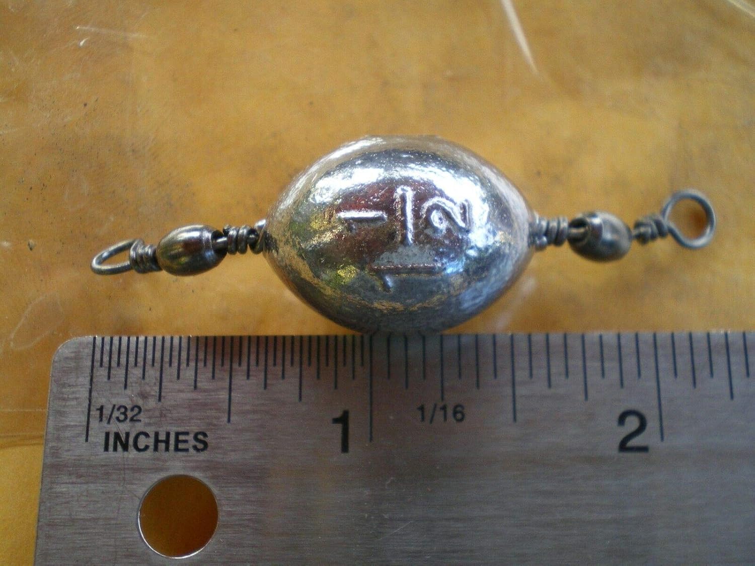 JumpingLight 7 PCS. 5 Black Swivel Egg SINKERS 11/2 OZ