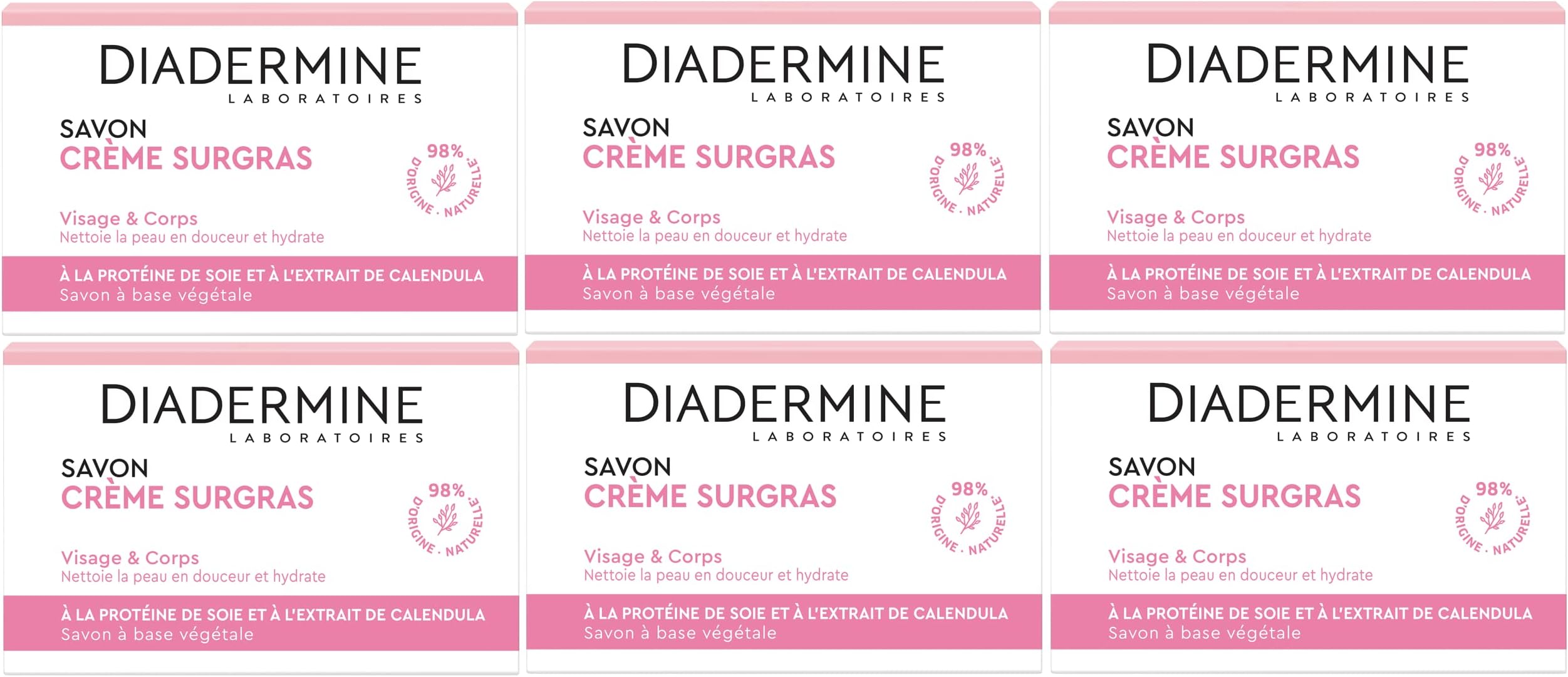 DiadermineSoap - Greasy - Pack of 6