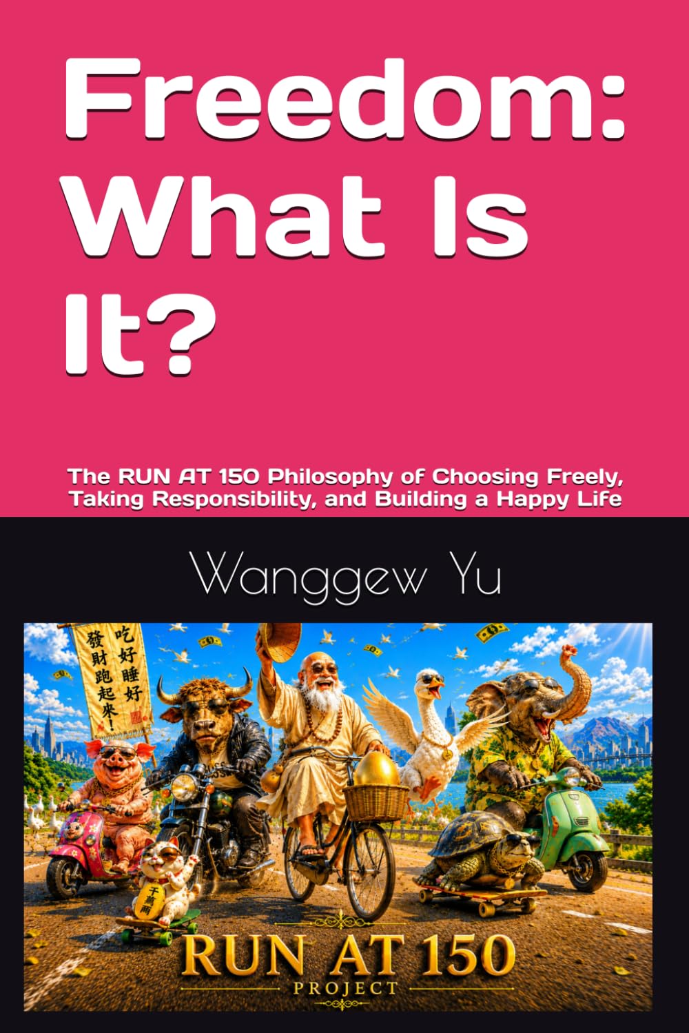 Freedom: What Is It?: The RUN AT 150 Philosophy of Choosing Freely, Taking Responsibility, and Building a Happy Life (RUN AT 150 PROJECT)