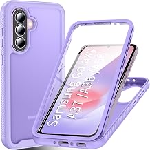 BESINPO for Galaxy A37/A36/A56 5G Phone Case with Built-in Screen Protector