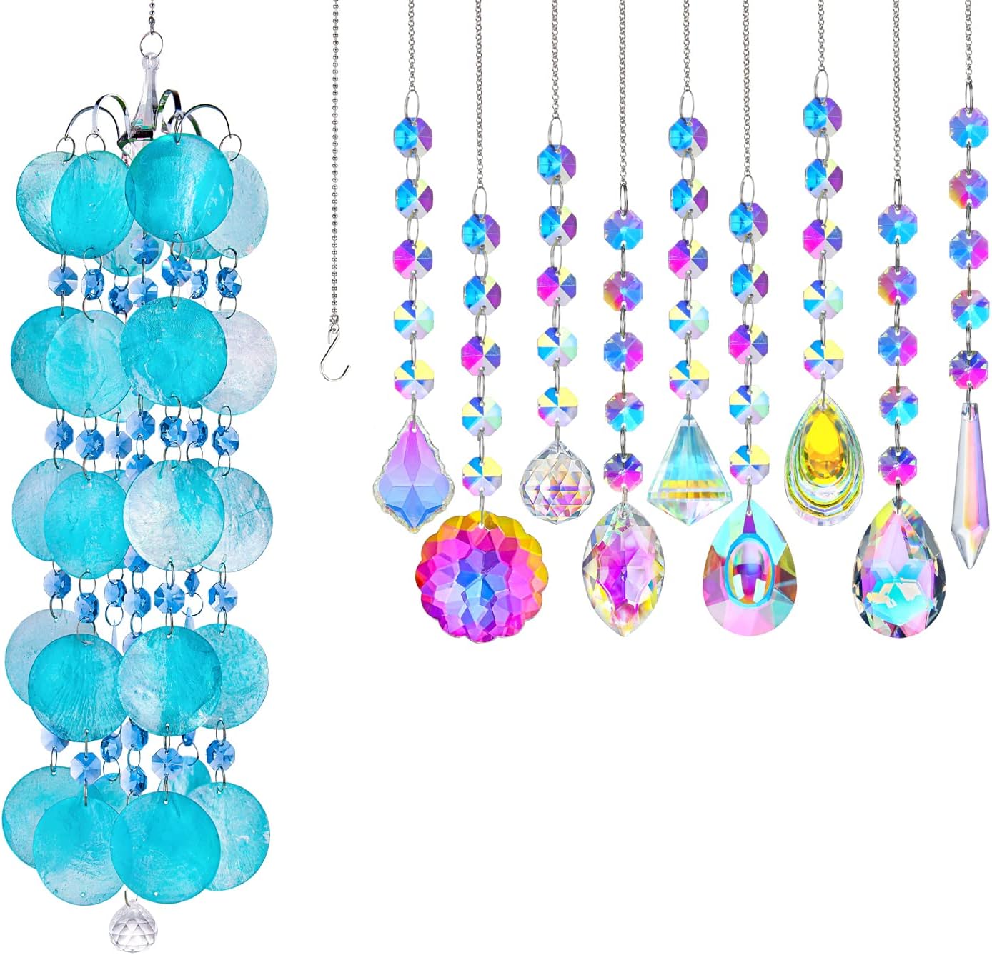 Crystal Sun Catchers, Rainbow Sun Catcher, Crystal Suncatcher for Window Room Decor