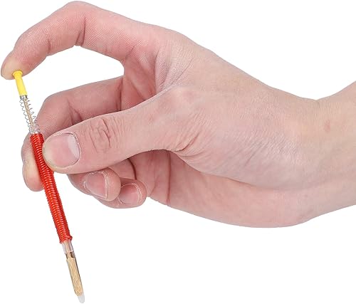 Miniatura 4 de TOPINCN Larvas de apicultura Aguja de injerto Apicultura Herramientas de injerto móvil Bee Queen Herramienta de cría Equipo de apicultura 25 unids