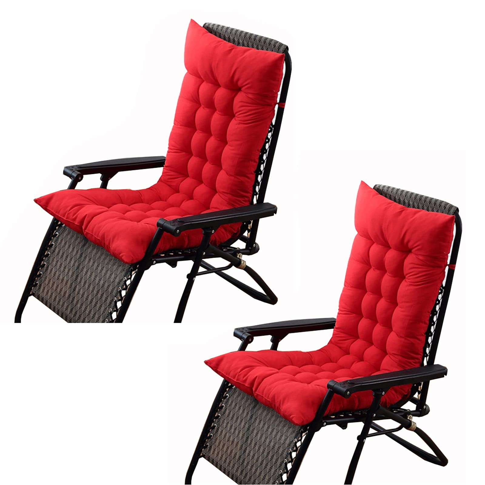 Coussin de chaise de jardin de qualité supérieure 170 x 48 cm