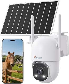 Ctronics 4G camera solaire