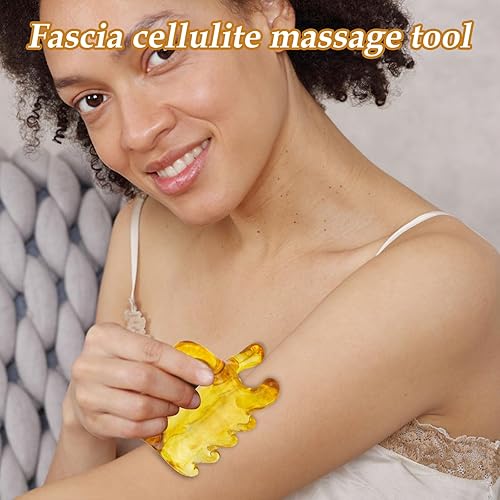 Miniatura 5 de Herramienta de masaje grande para la celulitis, herramienta de masaje de celulitis de resina, masajeador de nudos musculares de mano para relajación